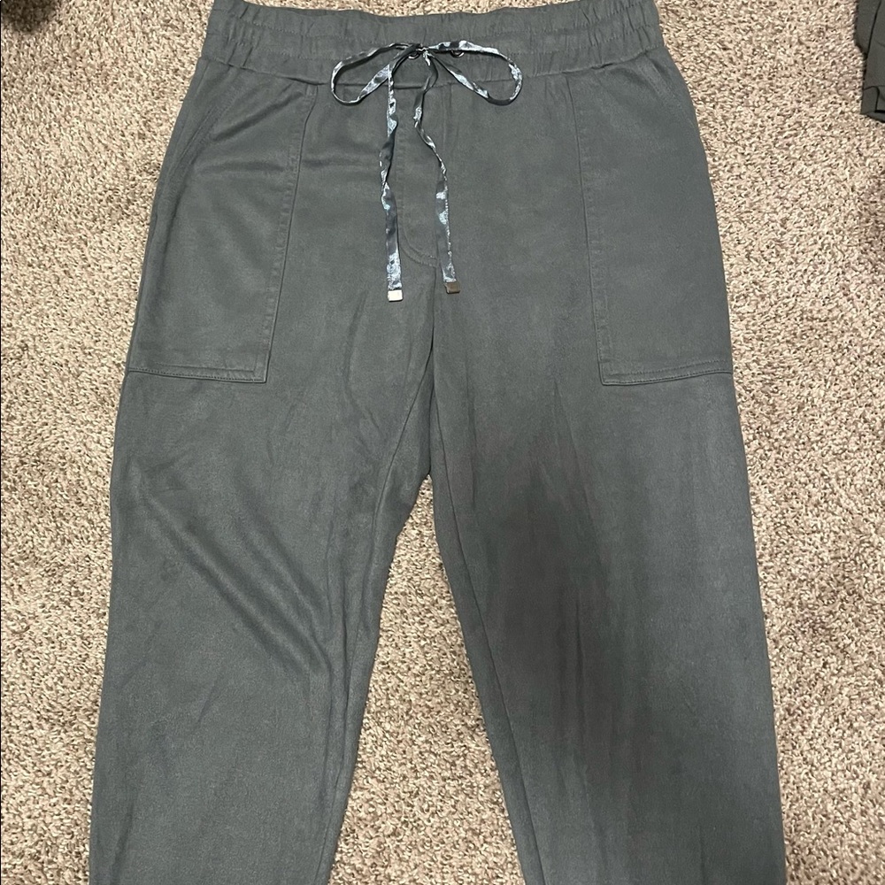 Unlabelled Velvet Joggers